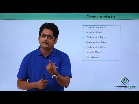 MS Access 2016 - Create a Macro