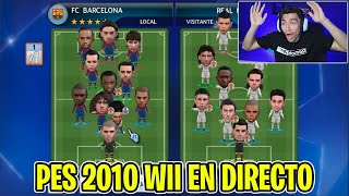 JUGAMOS EL PES 2010 DE WII EN DIRECTO 🔥