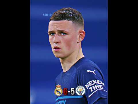 Real Madrid vs Manchester City UCL - Aura Comeback 🔥🤯