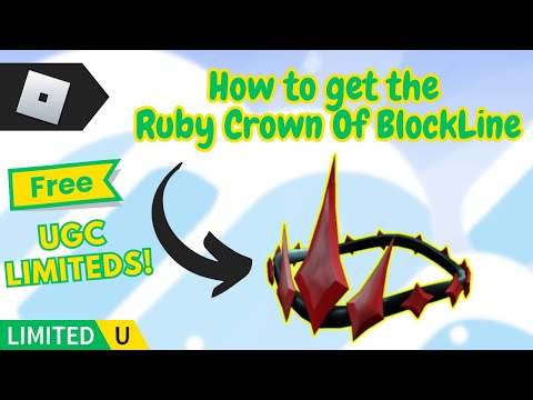 [FREE LIMITED] How to get the Ruby Crown Of BlockLine in Motorcycle Race! | #roblox #trending #viral