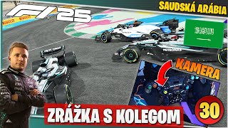 Zrážka s Russellom! 🚨 + jazdíme s KAMEROU! | F1 25 Career Mode #30