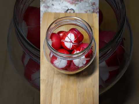 редиска маринованная