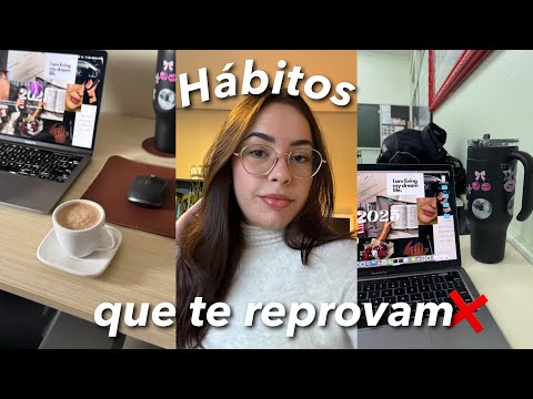VOCÊ ESTÁ FAZENDO ISSO? 5 Hábitos que te fazem ir mal no ENEM 🖇️