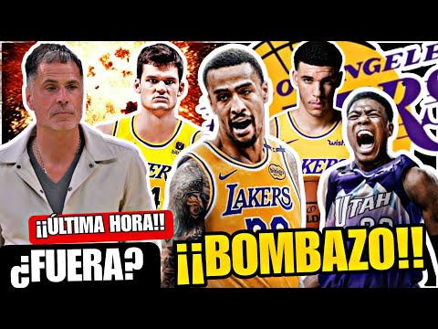 😱 ¡¡¡BOMBAZO TOTAL!!! 💥 ¡¡¡CAMBIOS Y TRASPASOS!!! 🚨 ÚLTIMA HORA LAKERS | NBA