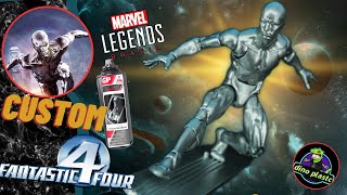 Custom silver surfer fantastic four 2007 Marvel Legends!!!!! #4fantasticos 