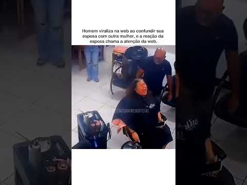 Homem viraliza na web ao confundir sua esposa com outra mulher, e a reação da esposa chama a atenção