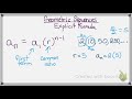 Exploring the Explicit Formula of Geometric Sequences