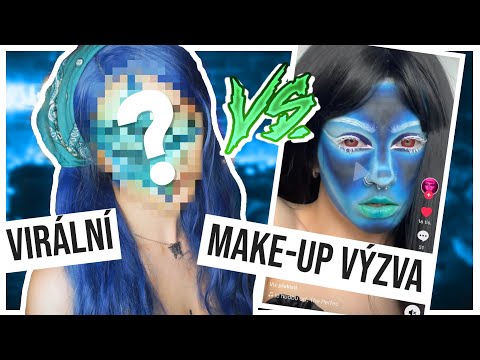 Zkouším PŘEVRÁCENÝ MAKEUP!