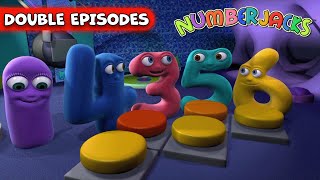 Numberjacks 🏫 Season 1, Episode 05-06 | DOUBLE FULL EPISODES
