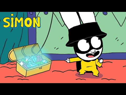 ¡El Profesor Lobo se lleva el tesoro! | Simón | Episodios Completos Temp.4 | 30 min Dibujos animados