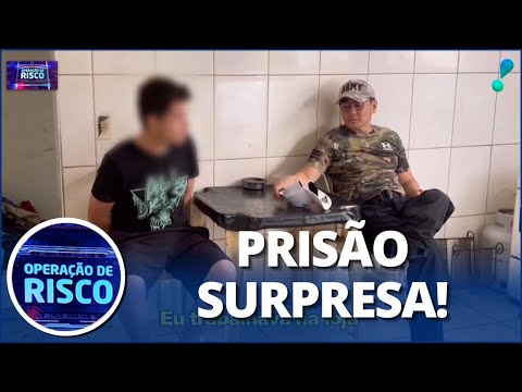 “Terceiro flagrante em dois meses”, diz policial ao fazer ‘campana’ na porta de traficante