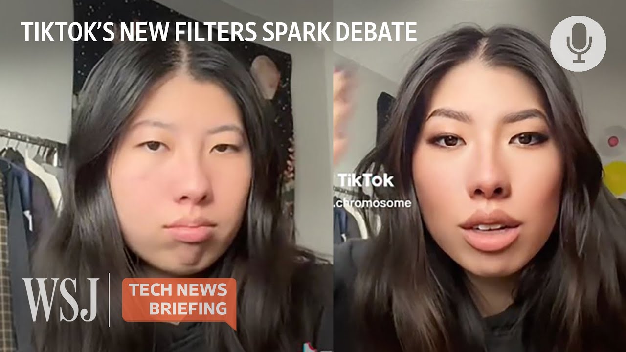 TikTok’s New Hyper-Realistic Filters Spark Beauty Debate | Tech News Briefing