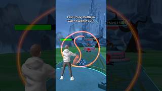Ping Pong Battle in War of Wizards VR