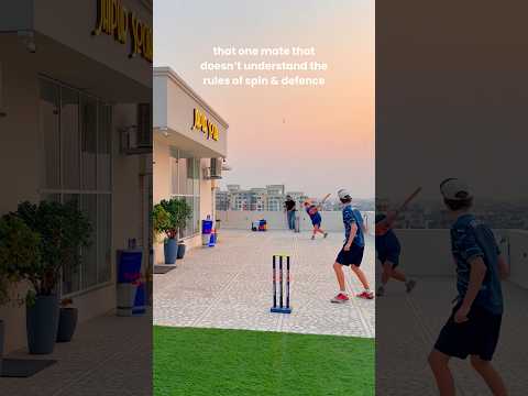 HUGE 6 off the Jaipur rooftops lands on the train tracks 🏏🇮🇳#cricket #indiacricket