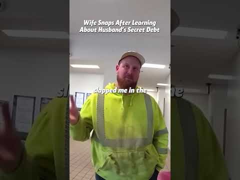 Wife Snaps After Learning About Husband's Secret Debt part 1. Full clip on: Body Cam Leak