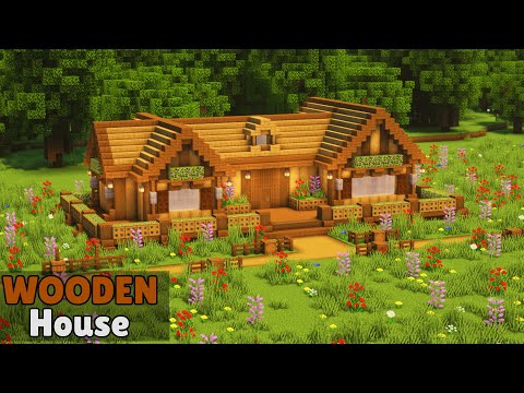 [Minecraft Build Tutorial] l How to Build Log House