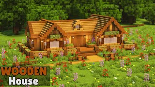 [Minecraft Build Tutorial] l How to Build Log House
