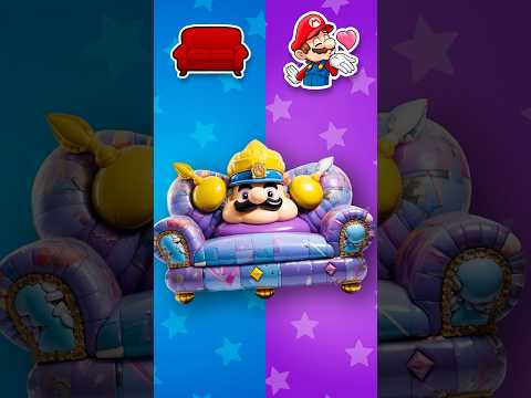 Mario brothers in the form of couches 🛋️ #mario #mariobros #supermario
