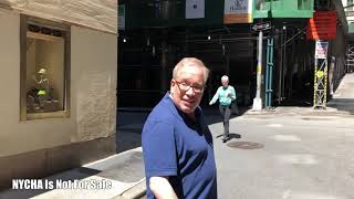 NYCHA is Not for Sale confronts Scott Stringer