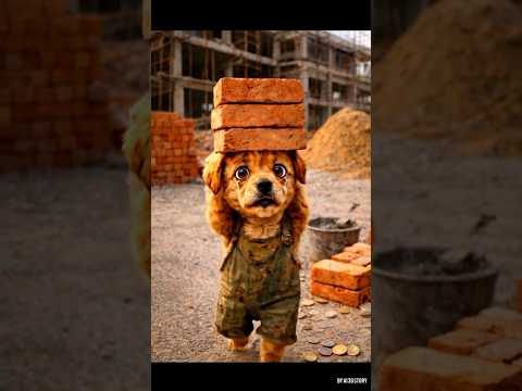 छोटू ने कड़ी मेहनत किया 😲 #viral #puppies #trending #school #shorts