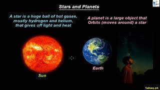 Stars and Planets