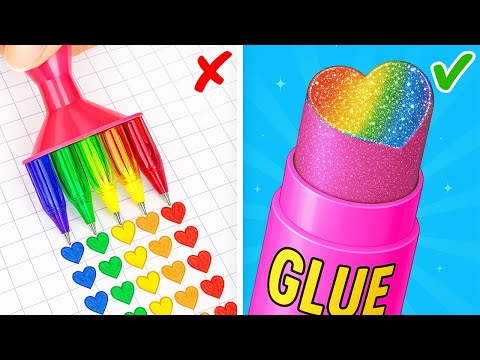 10+ Top Kunst-Tricks, die du ausprobieren MUSST! DIY-Zeichen-Gadgets & Mal-Ideen auf 123 GO!
