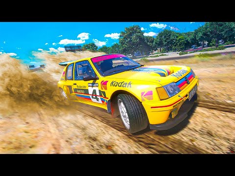 Wining Rally Race For Money in GTA 5 RP