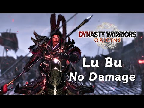 Dynasty Warriors: Origins - Final Lu Bu Boss Fight [No Damage, Hero Difficulty]