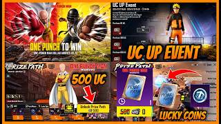 🔥ONE PUNCH MAN PRIZE PATH IN 500 UC l PRIZE PATH REWARDS l NEXT UC UP EVENT AND 4.6 UPDATE (BGMI)
