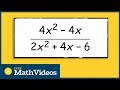Understanding Restrictions and Simplification in Expressions
