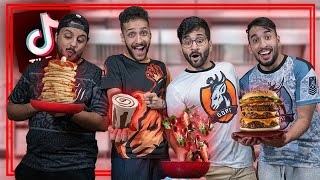 تحدي طبخات التيك توك 🧑‍🍳😍 (( الفيلا شكلها بتحترق🔥🏠 )) !!