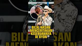 Bilal Hasan Menceritakan Keseruannya di BYON pada Ariel Helwani 🔥 #ufc