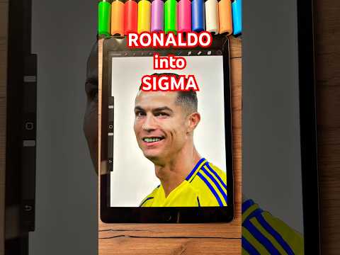 Who should I draw next? #foryou #ronaldo #ipad #faceedit #sigma #realmadrid #procreate