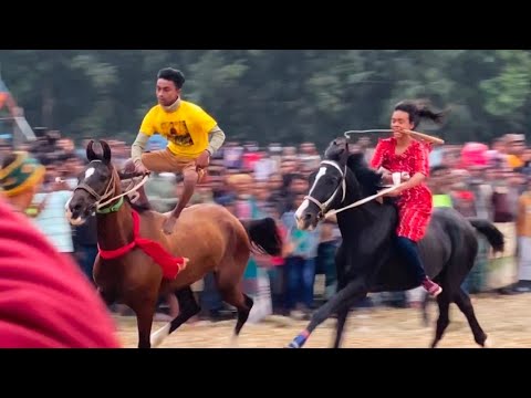 How did Tasmina ride a horse again in front of everyone?  Everyone is surprised to see the story