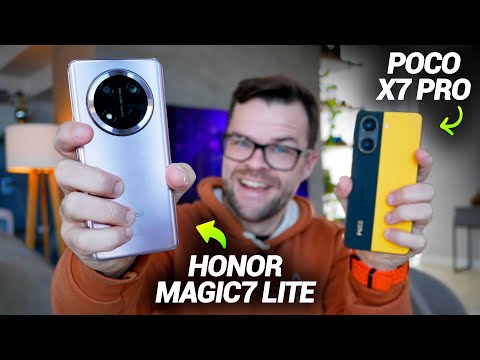 HONOR Magic7 Lite vs Poco X7 Pro: Qual melhor custo benefício?