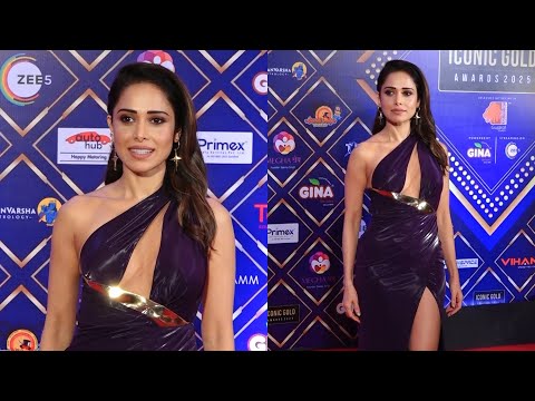 Nushrratt Bharuccha Looks Stunning At Iconic Gold Awards 2025