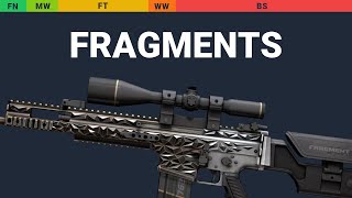 SCAR-20 Fragments Wear Preview