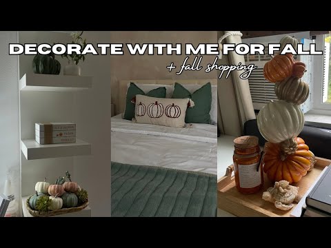 Decorating My Room For Fall | fall shopping, new room aesthetic