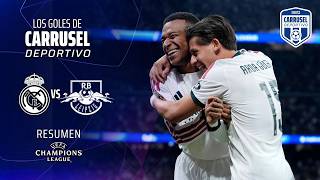 Festín del Real Madrid con golazos de Mbappé y Diomande | Los goles del Real Madrid 4 - 1 RB Leipzig