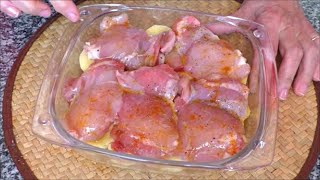 PREPARA ASI EL POLLO Y VERÁS QUE FÁCIL Y DELICIOSO 🍗🤩| El Dulce Paladar