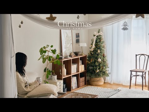 クリスマスのお部屋作り🎄☕️｜簡単・かわいい・美味しいクリスマスレシピ🍴