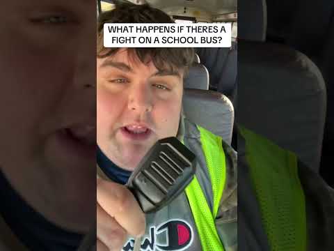 THERE WAS A FIGHT ON MY SCHOOL BUS!