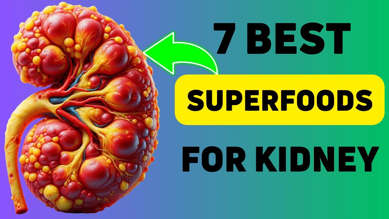 Top 7 Superfoods that can HEAL your Kidney