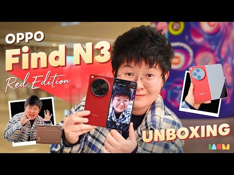 OPPO Find N3 Red Edition UNBOXING | ไม่ออกรุ่นใหม่ ถอยสีใหม่ก็ได้