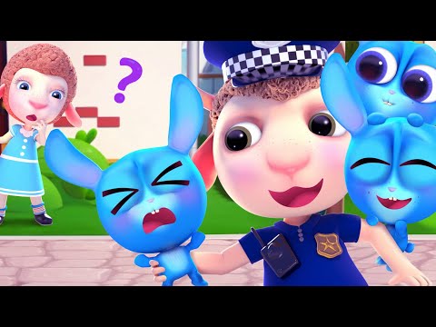 O policial fez amizade com os coelhos astutos | Desenho Animado | Dolly e Amigos - Brasilia