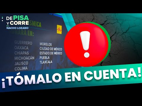 Simulacro Nacional 2024: Se va a emitir la alerta por celular