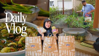 dm Lebensmittel haul | Gartenarbeit & lecker Essen | VLOG
