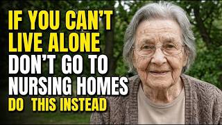 If You Can’t Live Alone, Don’t Go To Nursing Homes  Do This Instead !