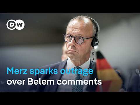 YouTube video thumbnail: Brazil's Lula and Belem's Mayor Push Back Against Merz