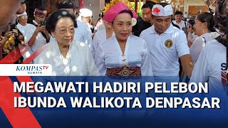 Megawati Hadiri Pelebon Ibunda Walikota Denpasar